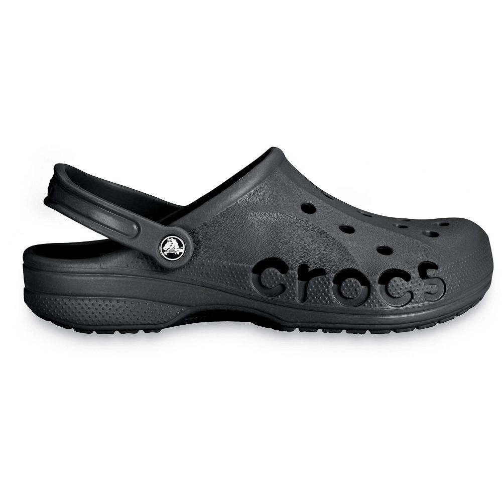 Crocs Baya Men Clogs Black | KNCPGB269