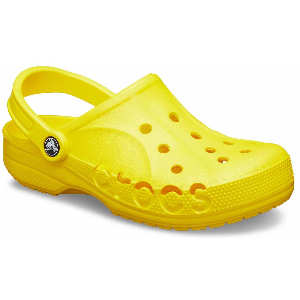 Crocs Baya Men Clogs Yellow | SNQCTY540