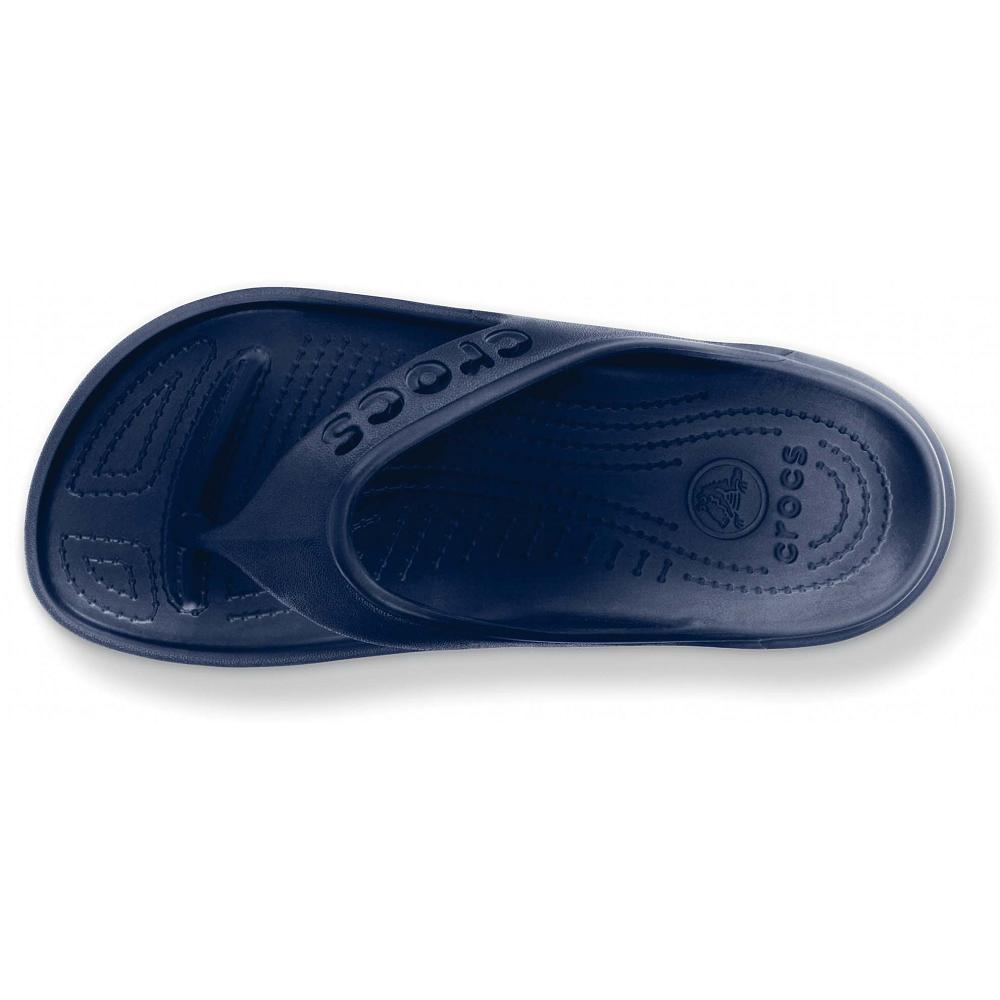 Crocs Baya Men Flip Flops Navy | FCKLDQ586