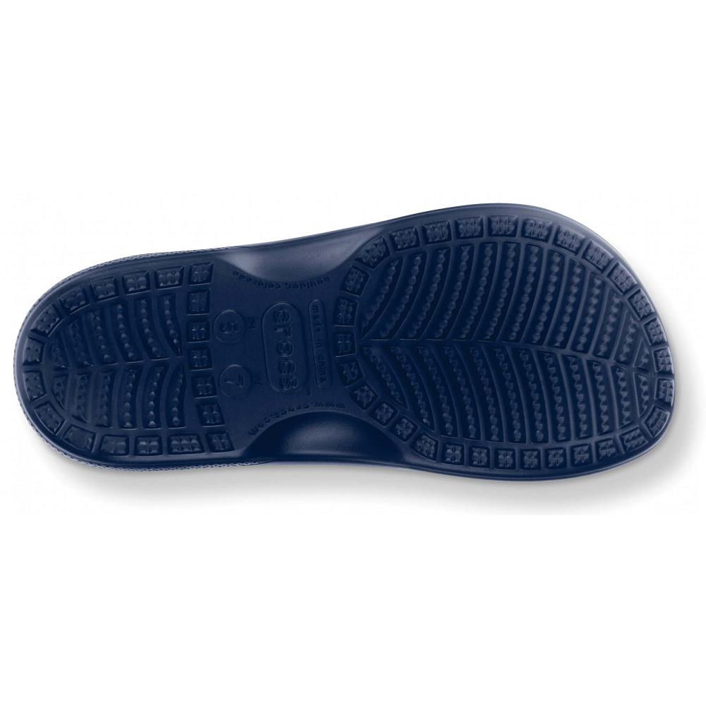 Crocs Baya Men Flip Flops Navy | FCKLDQ586