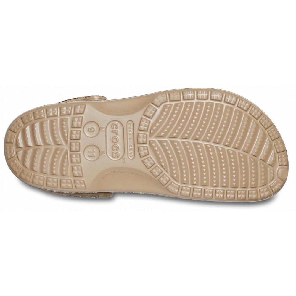 Crocs Baya Realtree Xtra Women Clogs Grey Brown | XDQCWO796