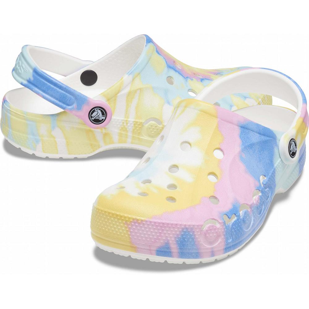 Crocs Baya TieNew Zealand -Dye Men Clogs Multicolor | MKLNEJ840