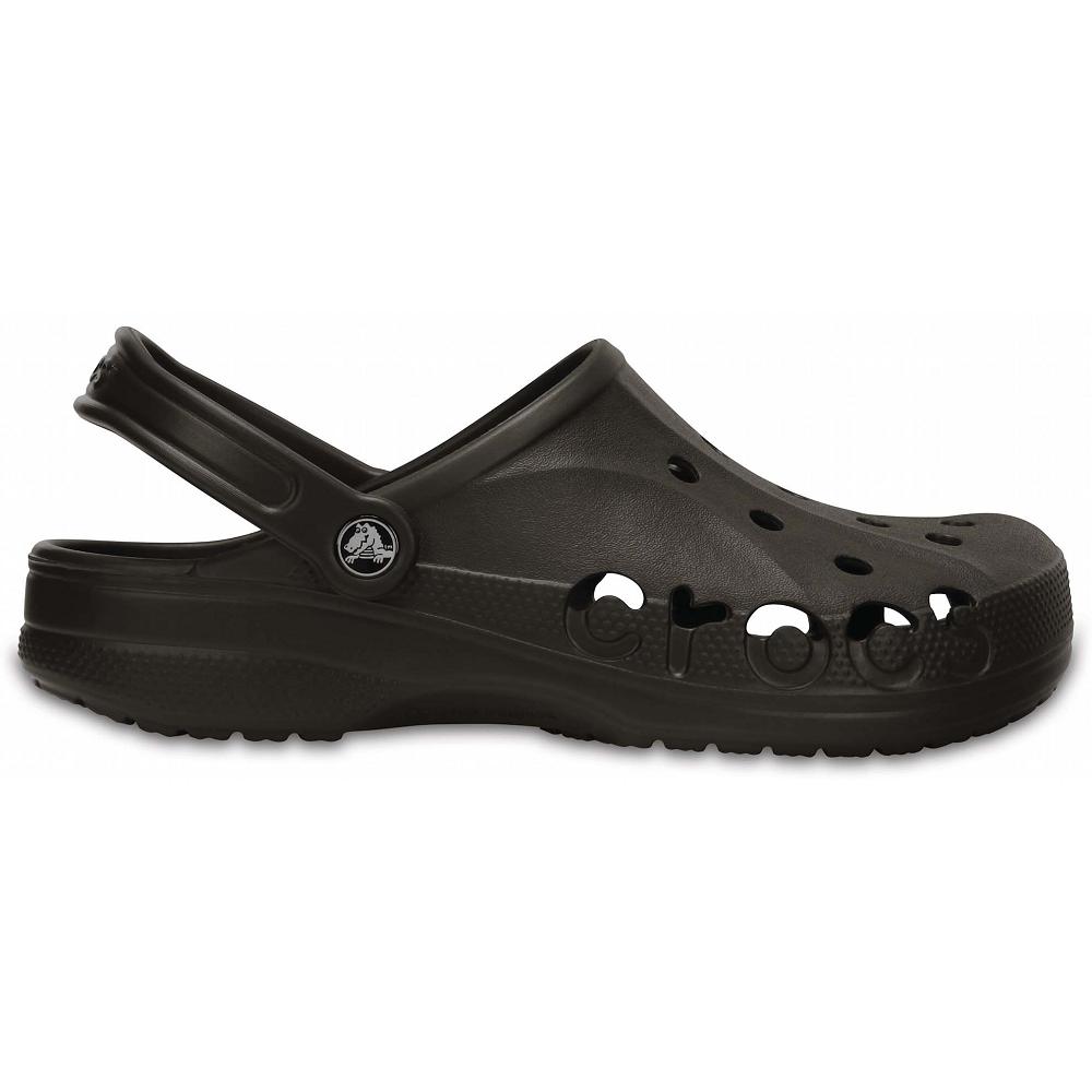 Crocs Baya Women Clogs Black | FYXLEB264