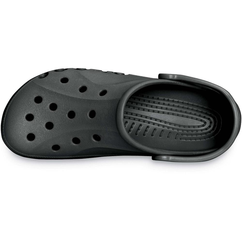 Crocs Baya Women Clogs Grey / Black | GAVRCT196