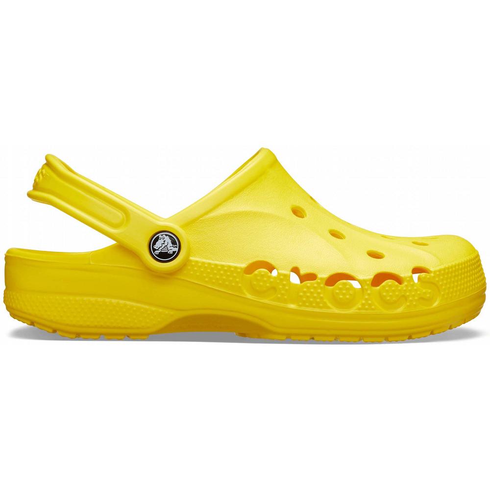 Crocs Baya Women Clogs Yellow | IOKWDL648