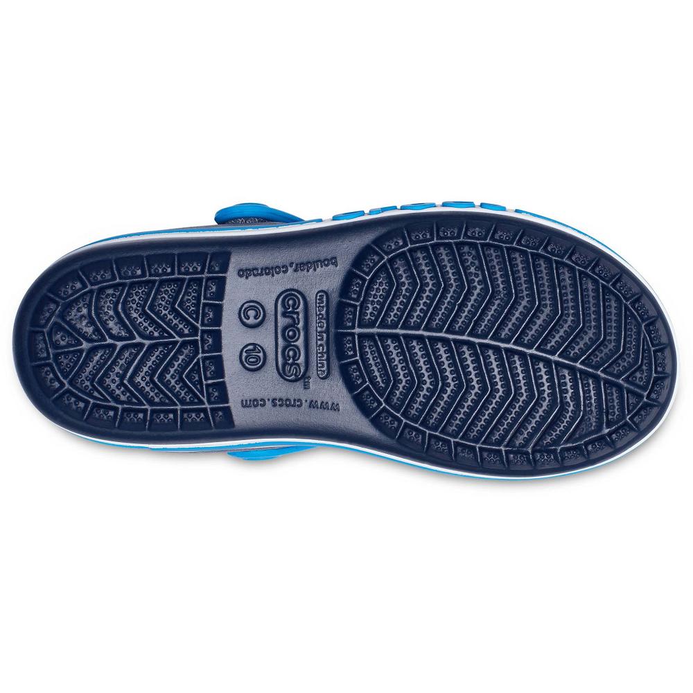Crocs Bayaband Kids' Sandals Navy | HCUWTP736