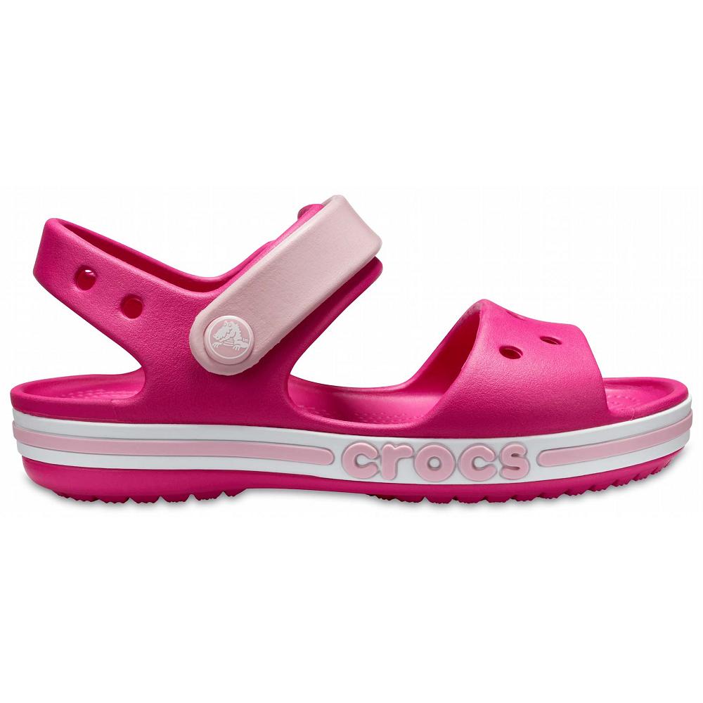 Crocs Bayaband Kids' Sandals Pink | HVDJLY506