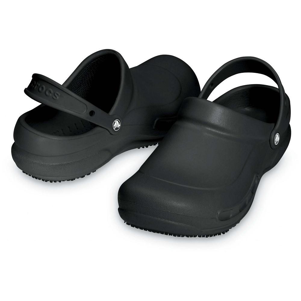 Crocs Bistro Men Clogs Black | UTFQXP057