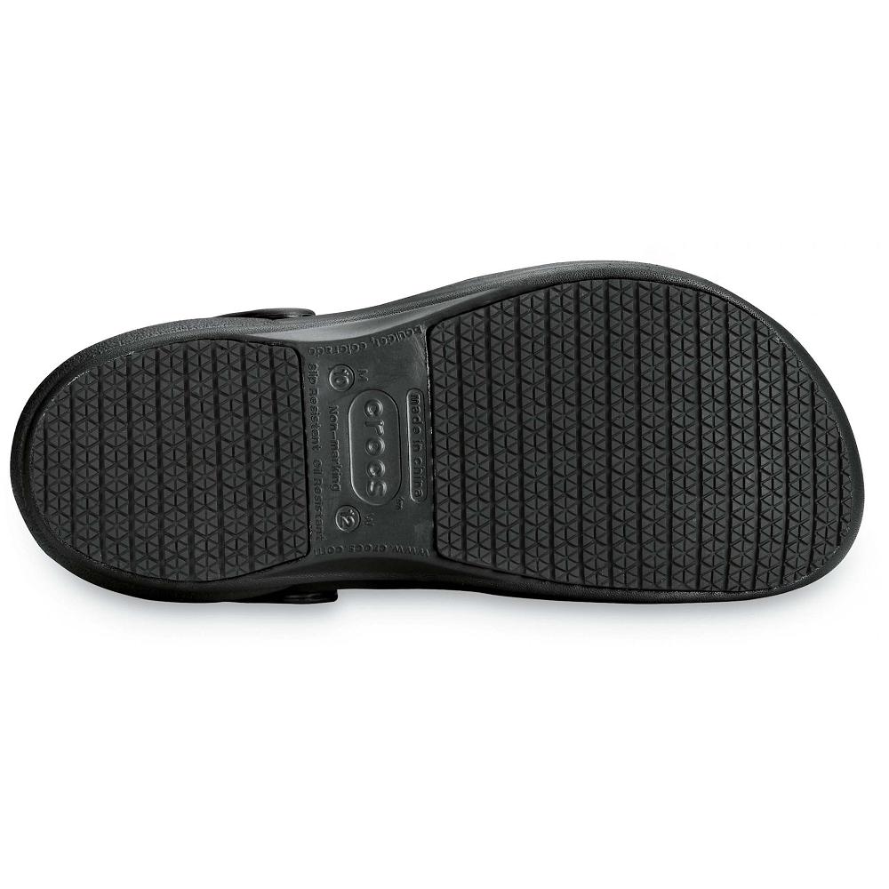 Crocs Bistro Men Clogs Black | UTFQXP057