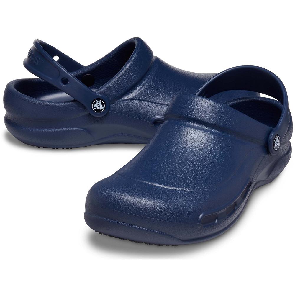Crocs Bistro Men Clogs Navy | WCVPLZ708
