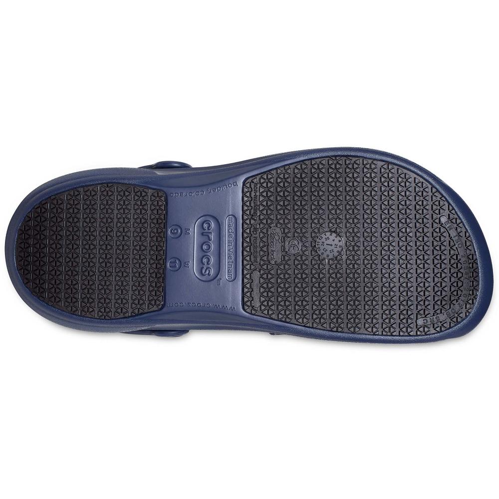 Crocs Bistro Men Clogs Navy | WCVPLZ708