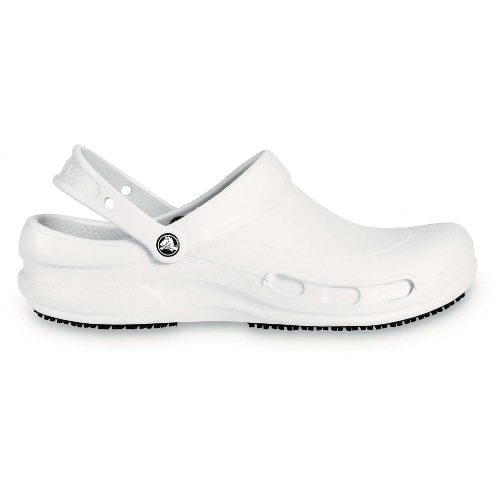Crocs Bistro Men Clogs White | ZVAMUF510