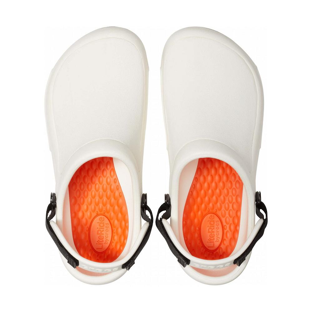Crocs Bistro Pro LiteRide™ Men Clogs Beige | ERBNJS645