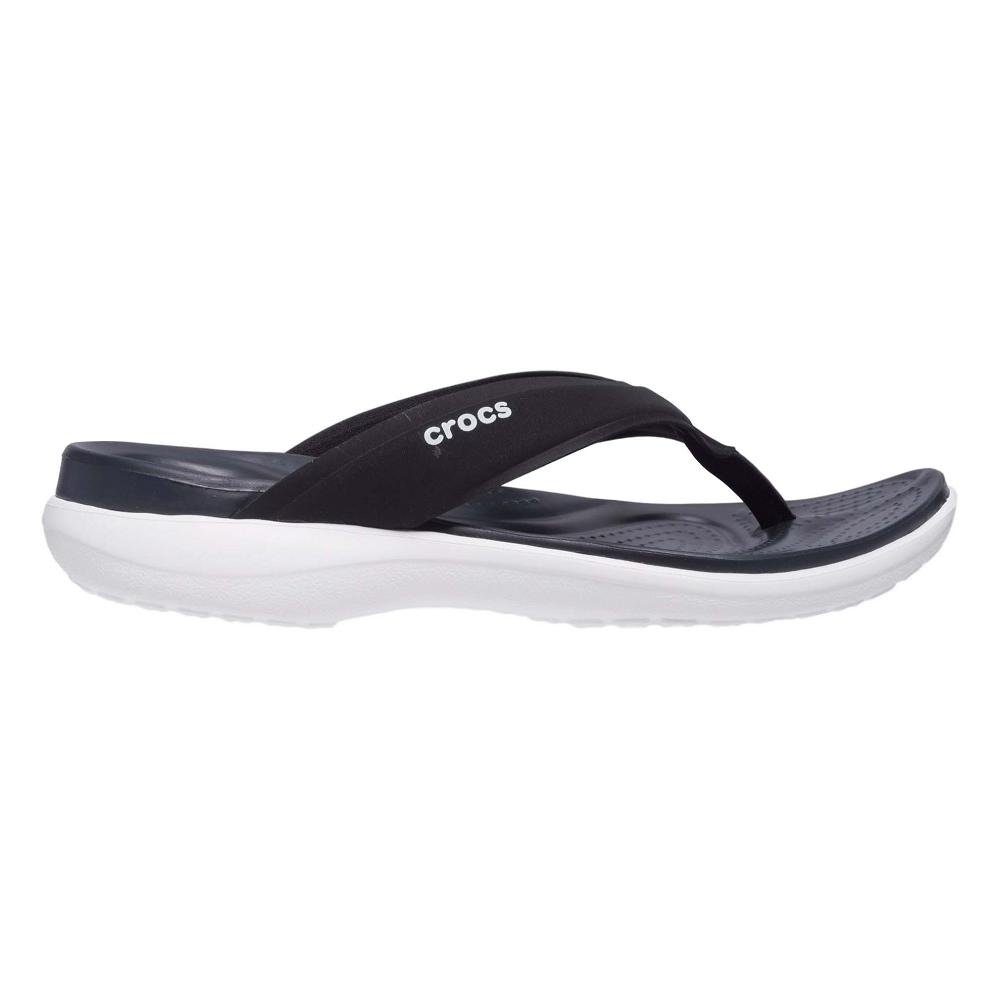 Crocs Capri V Sporty Women Flip Flops Black | JDGLKP019