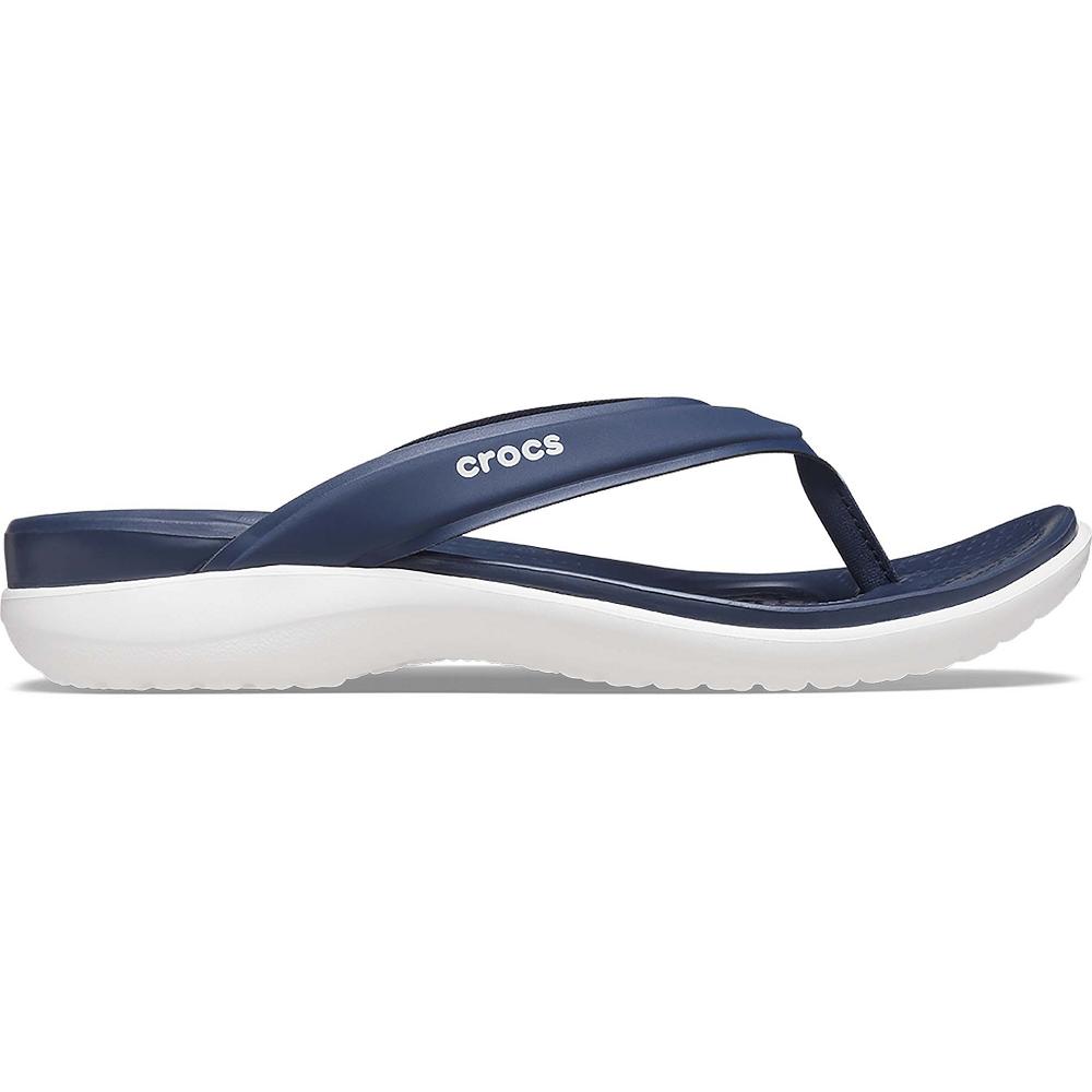 Crocs Capri V Sporty Women Flip Flops Navy | GKUDMV560