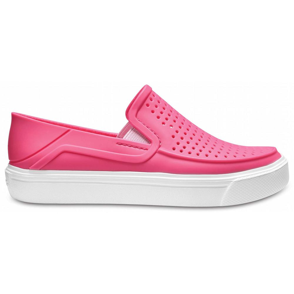 Crocs CitiLane Roka SlipNew Zealand -On Kids' Sneakers Pink | KTXSVB376