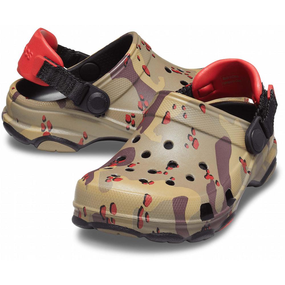 Crocs Classic AllNew Zealand -Terrain Desert Kids' Clogs Brown | VGFHRI057