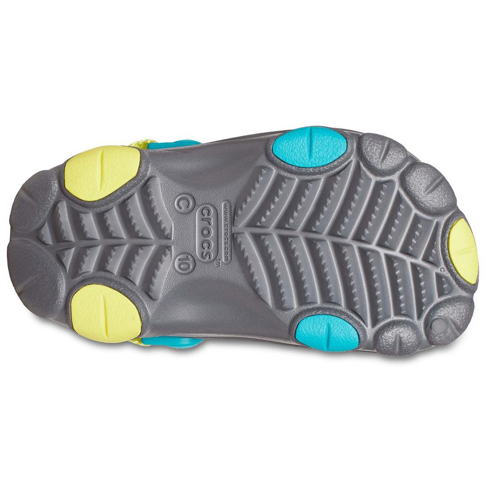 Crocs Classic AllNew Zealand -Terrain Kids' Clogs Grey | FBIVWY129