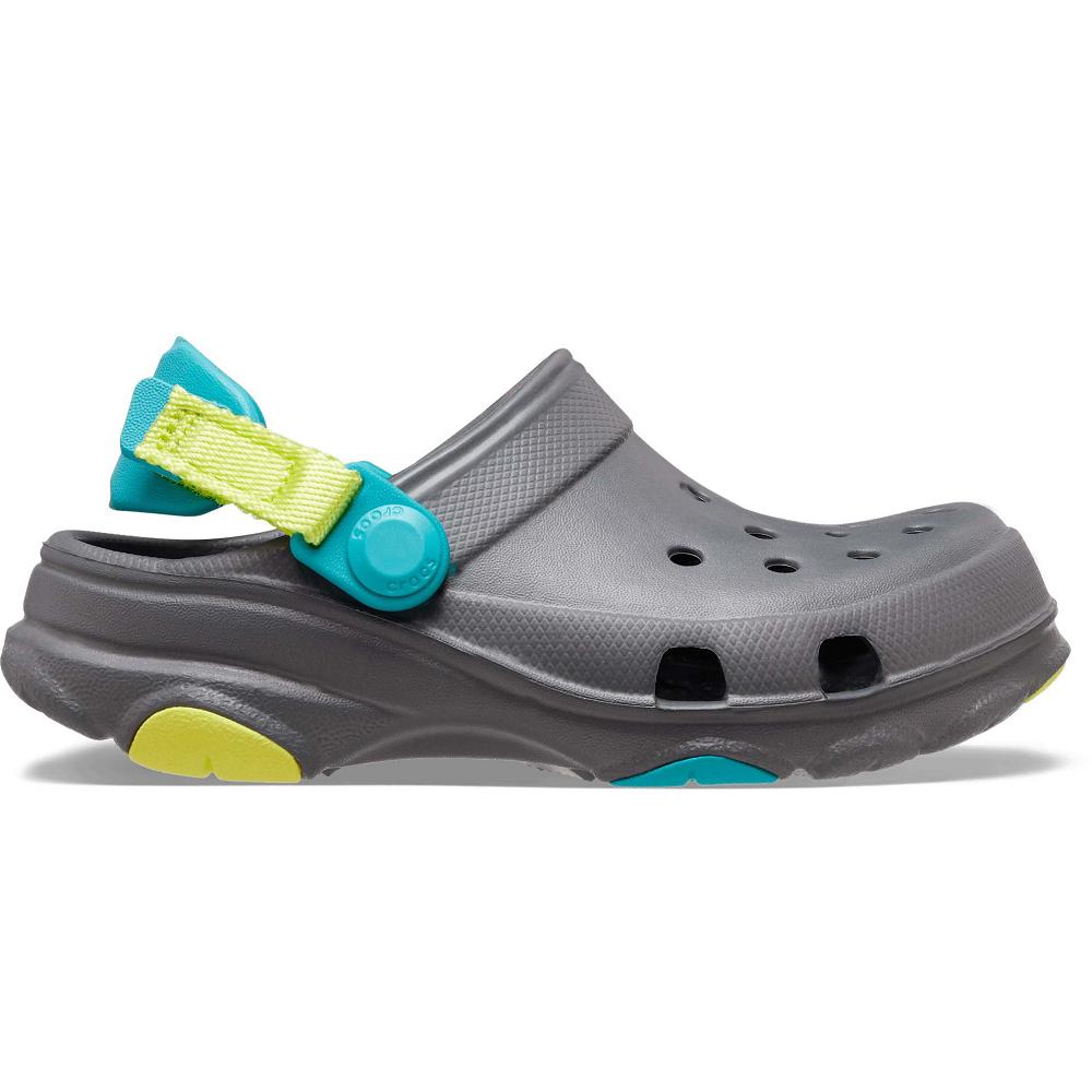 Crocs Classic AllNew Zealand -Terrain Kids' Clogs Grey | FBIVWY129