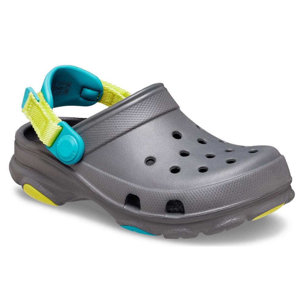 Crocs Classic AllNew Zealand -Terrain Kids\' Clogs Grey | FBIVWY129