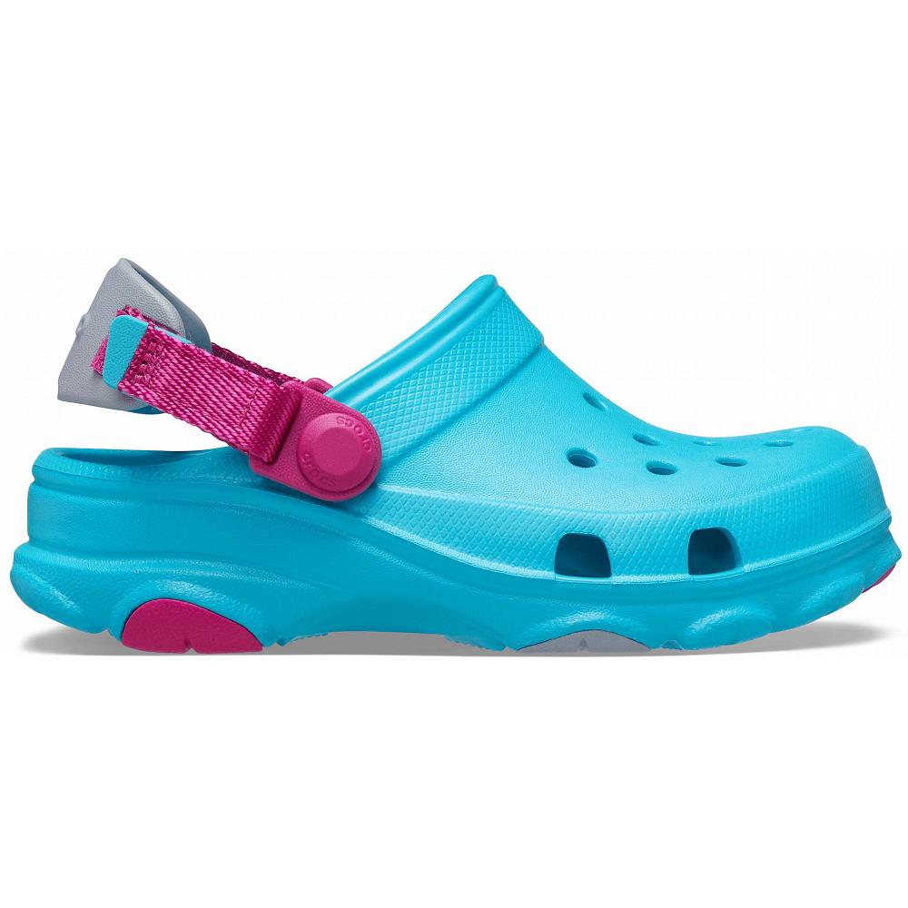 Crocs Classic AllNew Zealand -Terrain Kids' Clogs Light Turquoise | DMZYAL261
