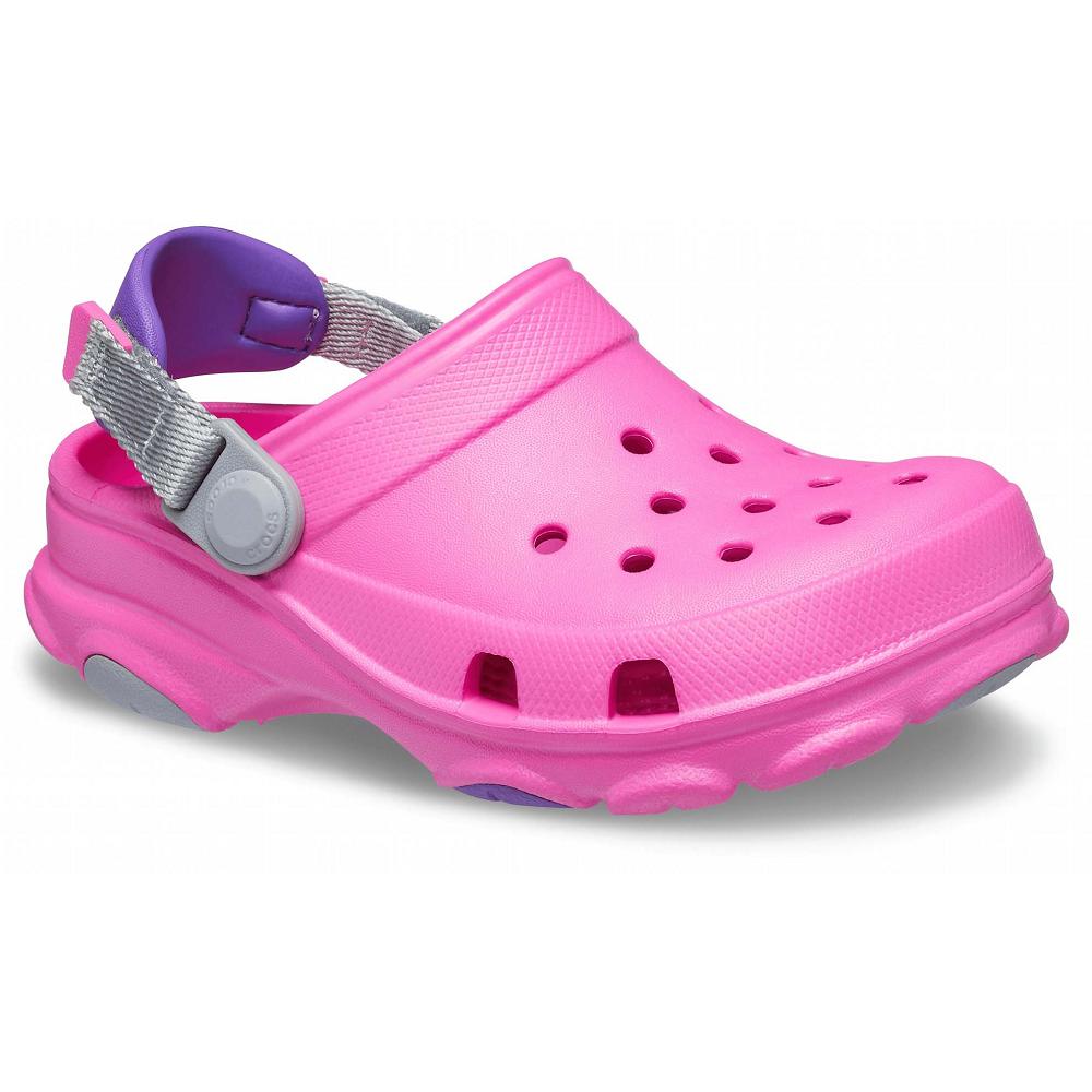 Crocs Classic AllNew Zealand -Terrain Kids\' Clogs Pink | NYFEDG387