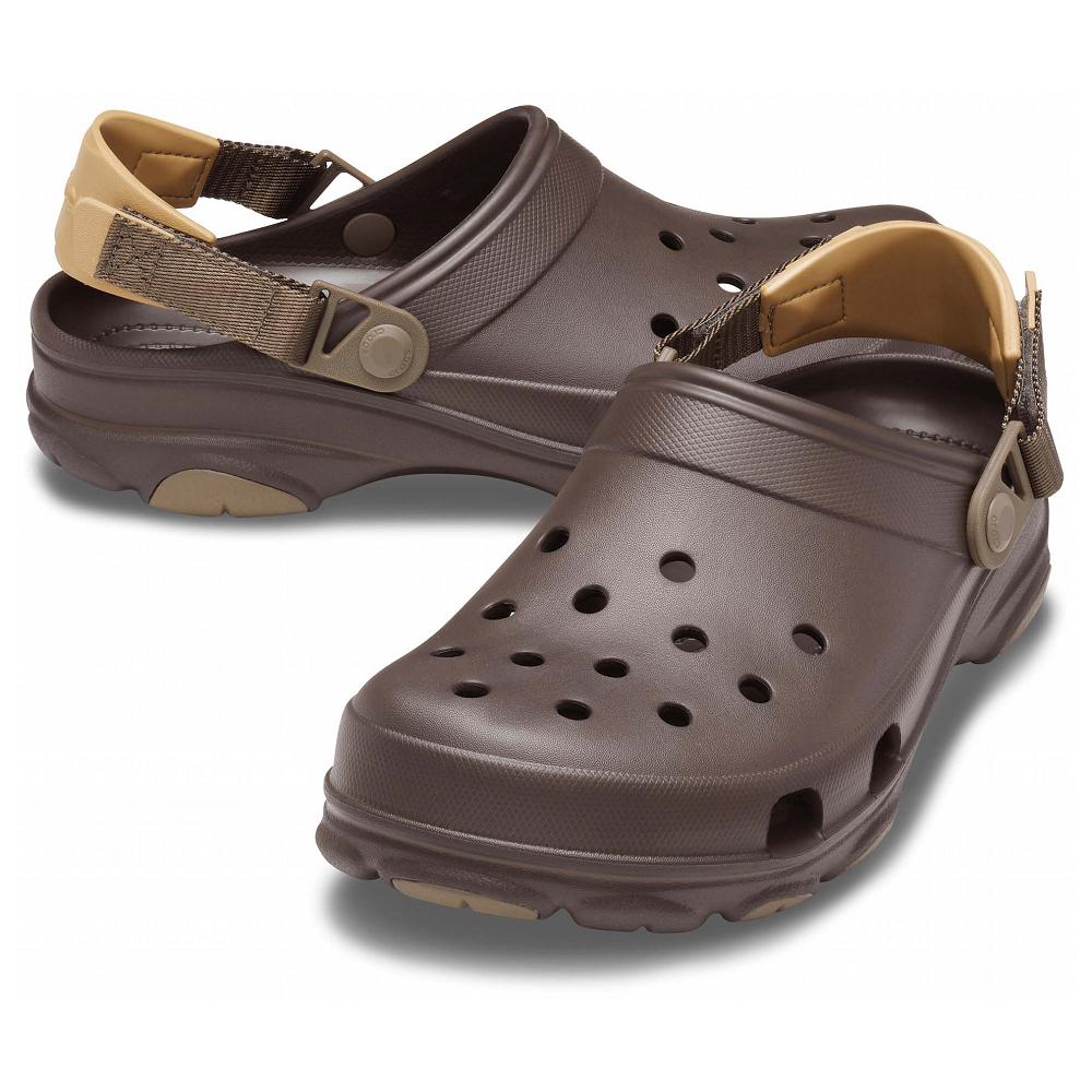 Crocs Classic AllNew Zealand -Terrain Men Clogs Coffee | LIGTND872