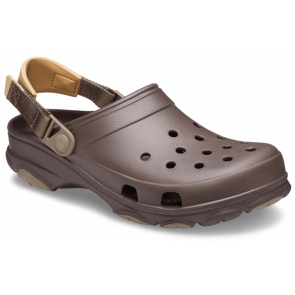 Crocs Classic AllNew Zealand -Terrain Men Clogs Coffee | LIGTND872