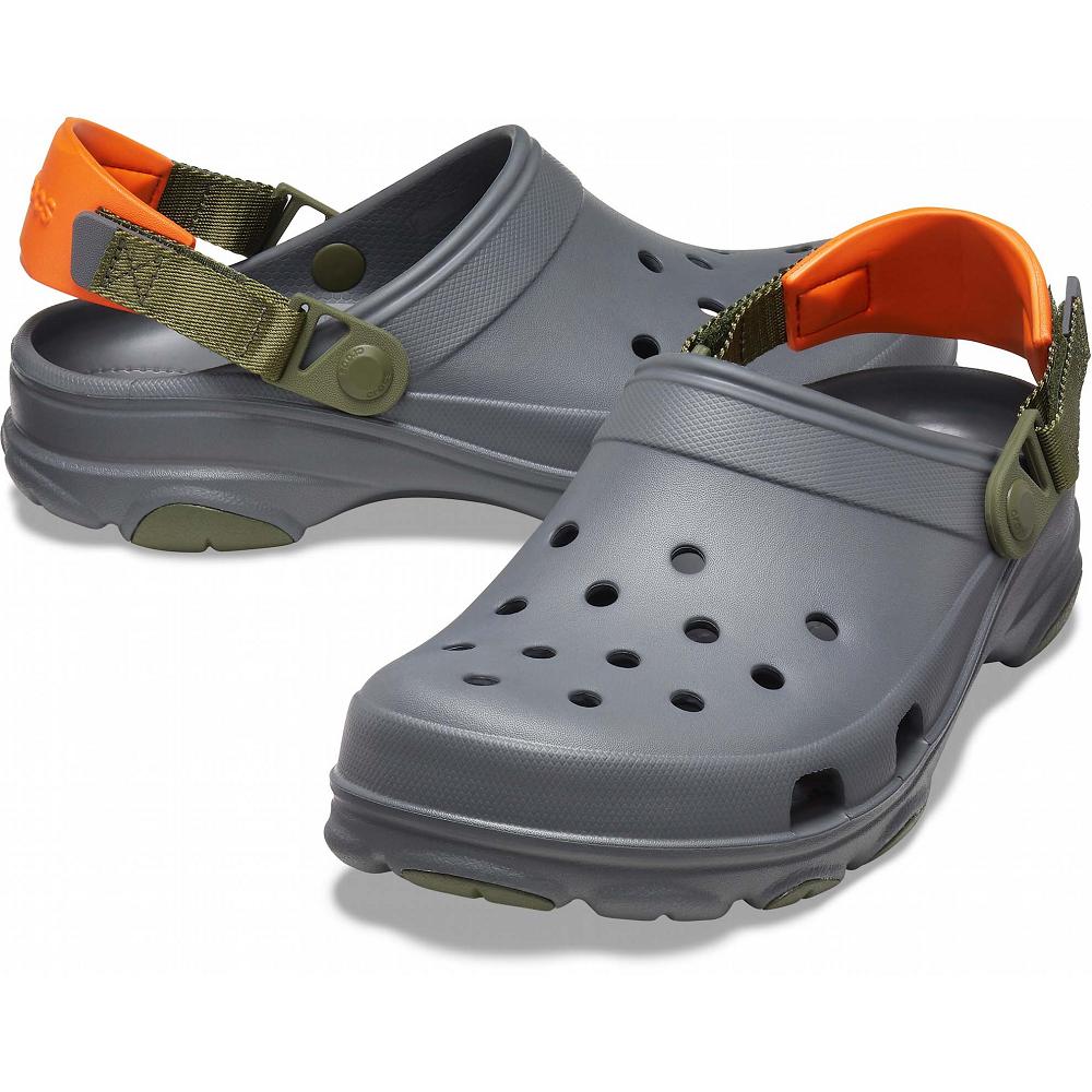 Crocs Classic AllNew Zealand -Terrain Men Clogs Grey | MKDVWN840