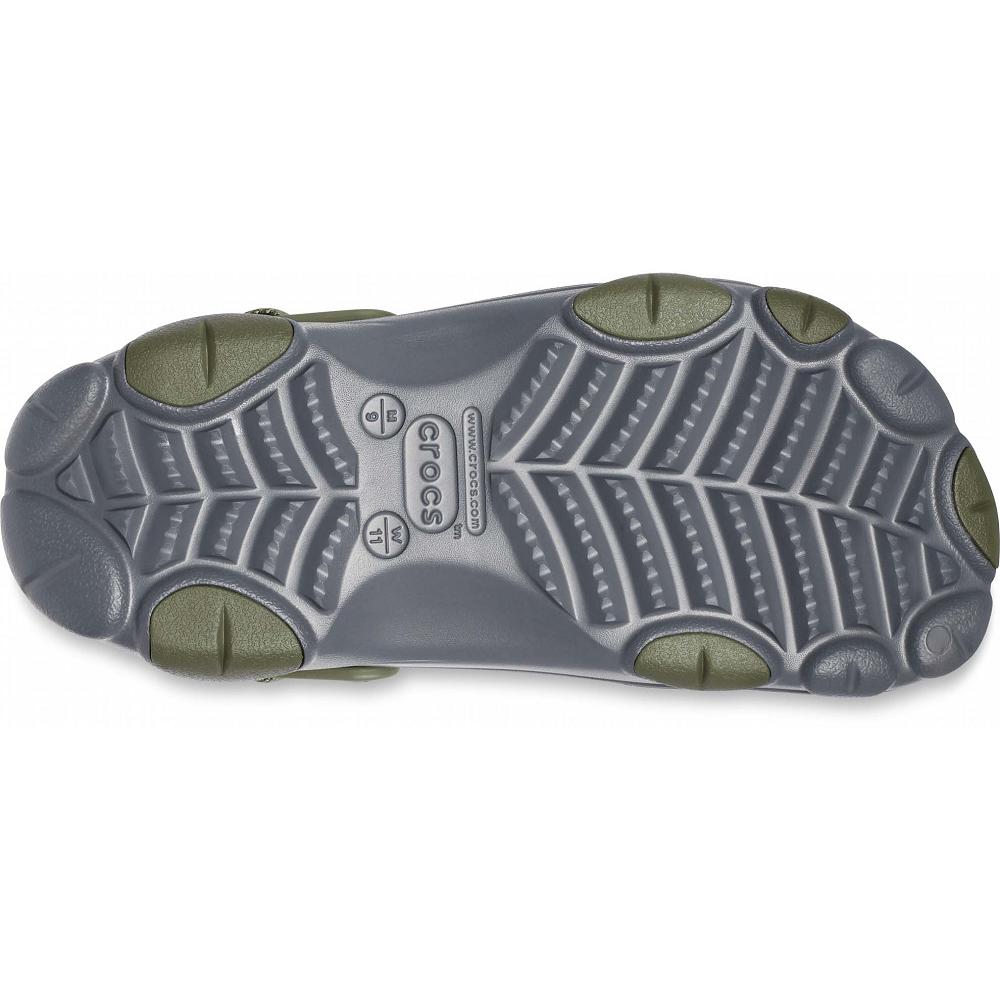 Crocs Classic AllNew Zealand -Terrain Men Clogs Grey | MKDVWN840