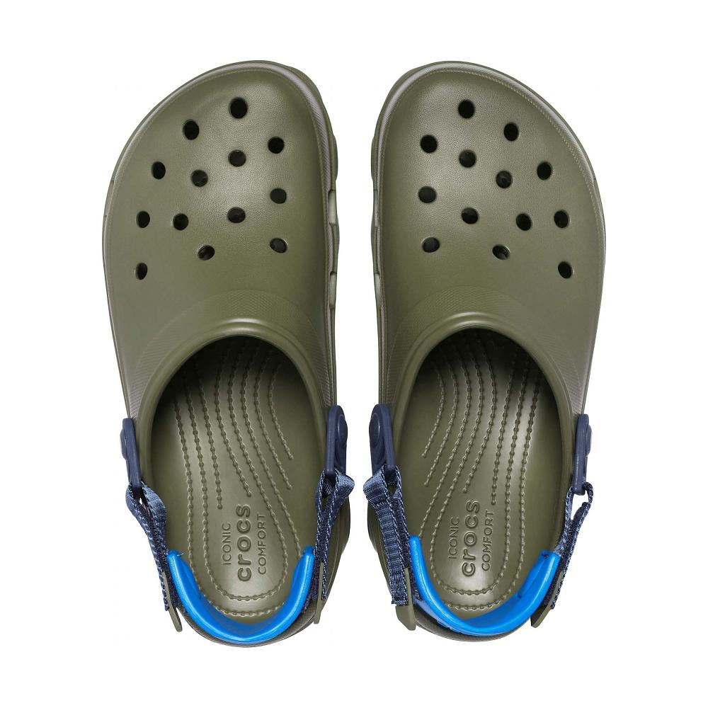 Crocs Classic AllNew Zealand -Terrain Men Clogs Olive | KXTGUE942