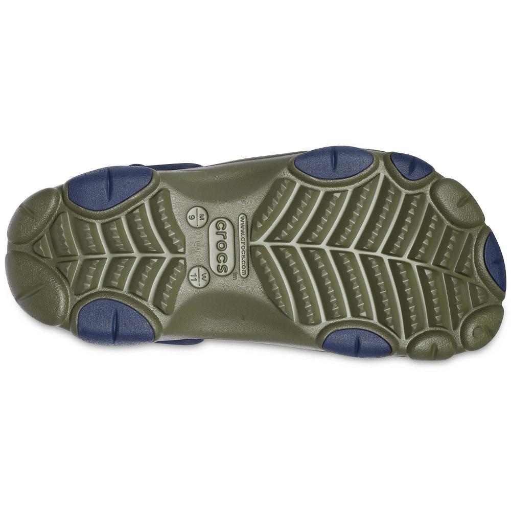 Crocs Classic AllNew Zealand -Terrain Men Clogs Olive | KXTGUE942