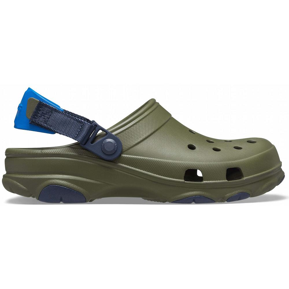 Crocs Classic AllNew Zealand -Terrain Men Clogs Olive | KXTGUE942