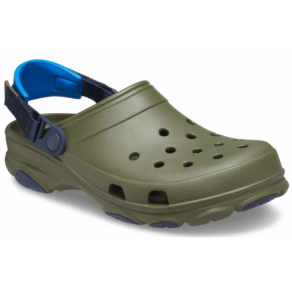 Crocs Classic AllNew Zealand -Terrain Men Clogs Olive | KXTGUE942