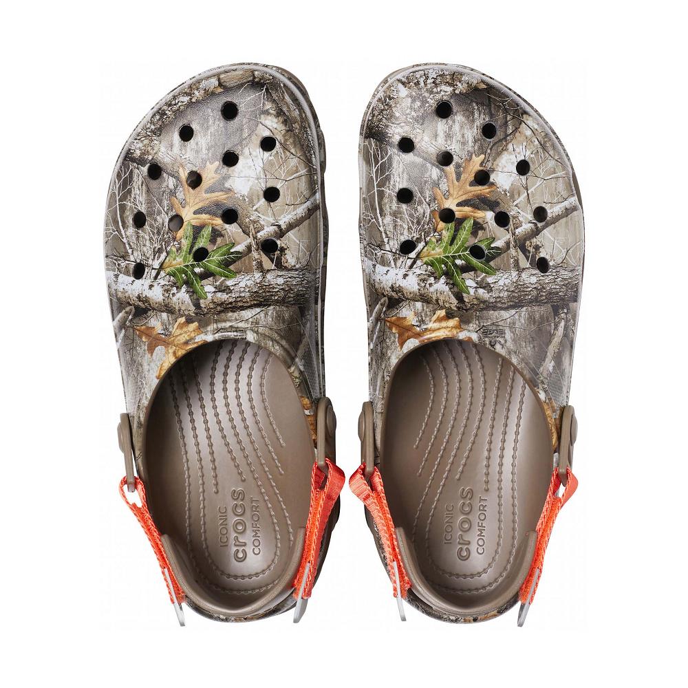 Crocs Classic AllNew Zealand -Terrain Realtree Edge Men Clogs Brown | JNBTSG714