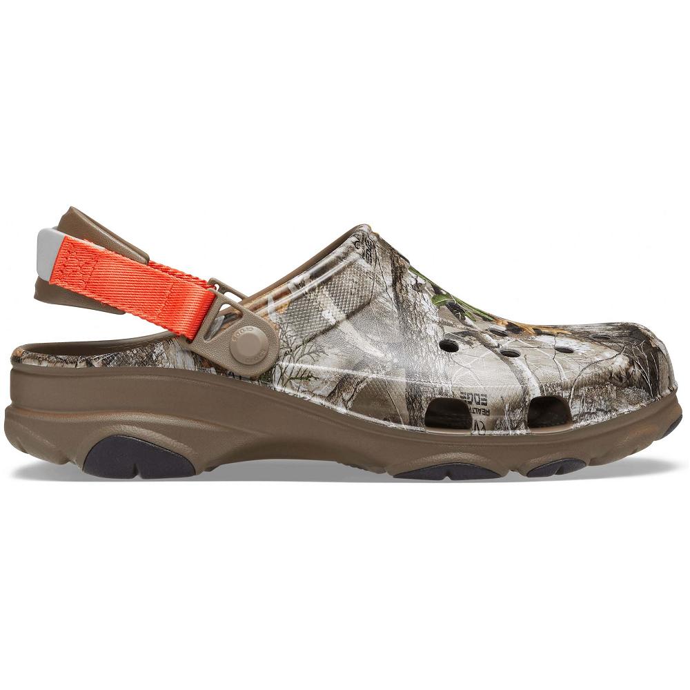 Crocs Classic AllNew Zealand -Terrain Realtree Edge Men Clogs Brown | JNBTSG714