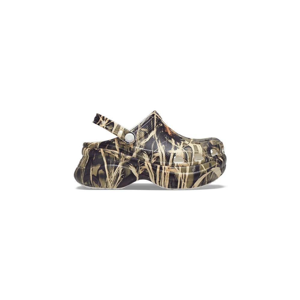 Crocs Classic Bae Realtree Women Clogs Brown | EGXIKT715