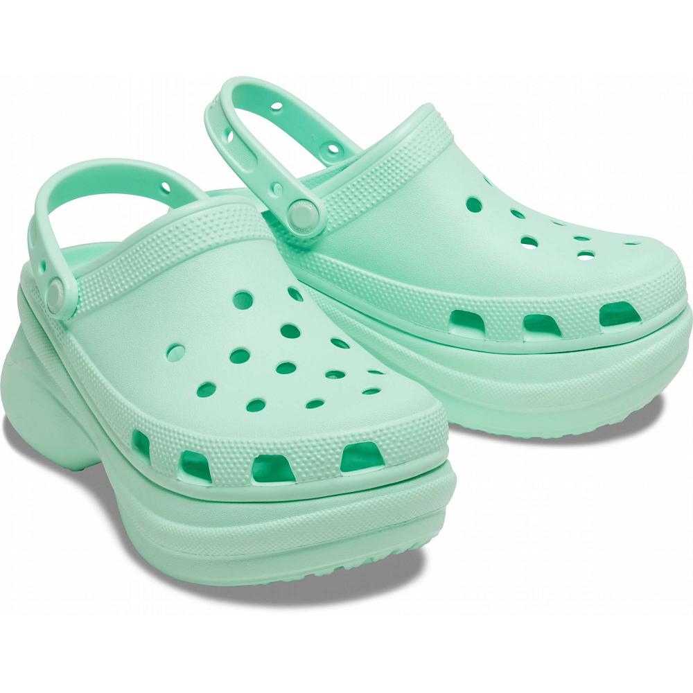 Crocs Classic Bae Women Clogs Mint | DIVUER093