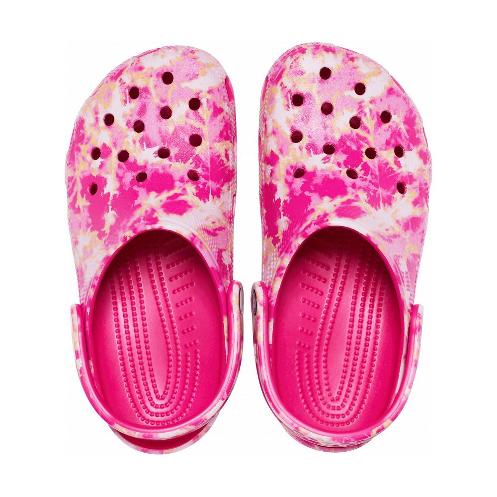 Crocs Classic Bleach Dye Men Clogs Pink / Multicolor | LQHJBC310