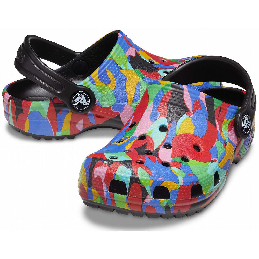 Crocs Classic Bubble Block Kids' Clogs Multicolor | OJXCHF275