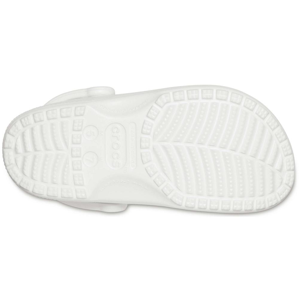 Crocs Classic Canadian Flag Women Clogs White | YNAIEX486