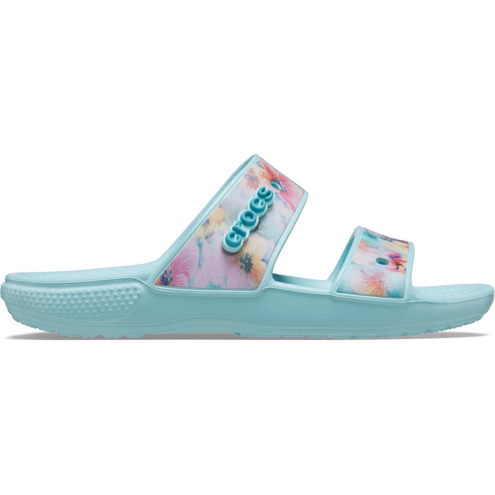 Crocs Classic Dream Men Sandals Turquoise | GSDNFA684