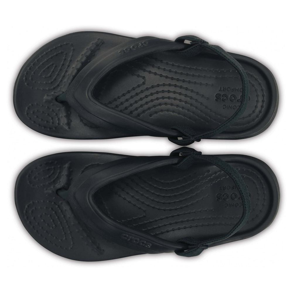 Crocs Classic Flip Kids' Sandals Black | IGCPQZ814