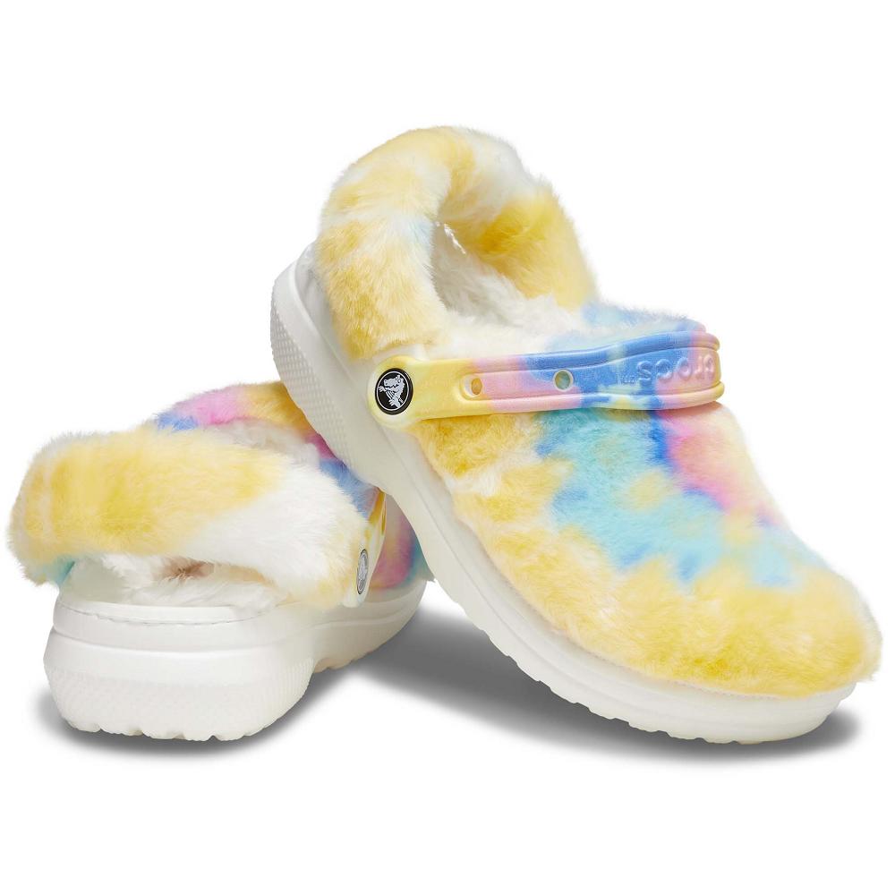 Crocs Classic Fur Sure Men Clogs Multicolor | KROQID537