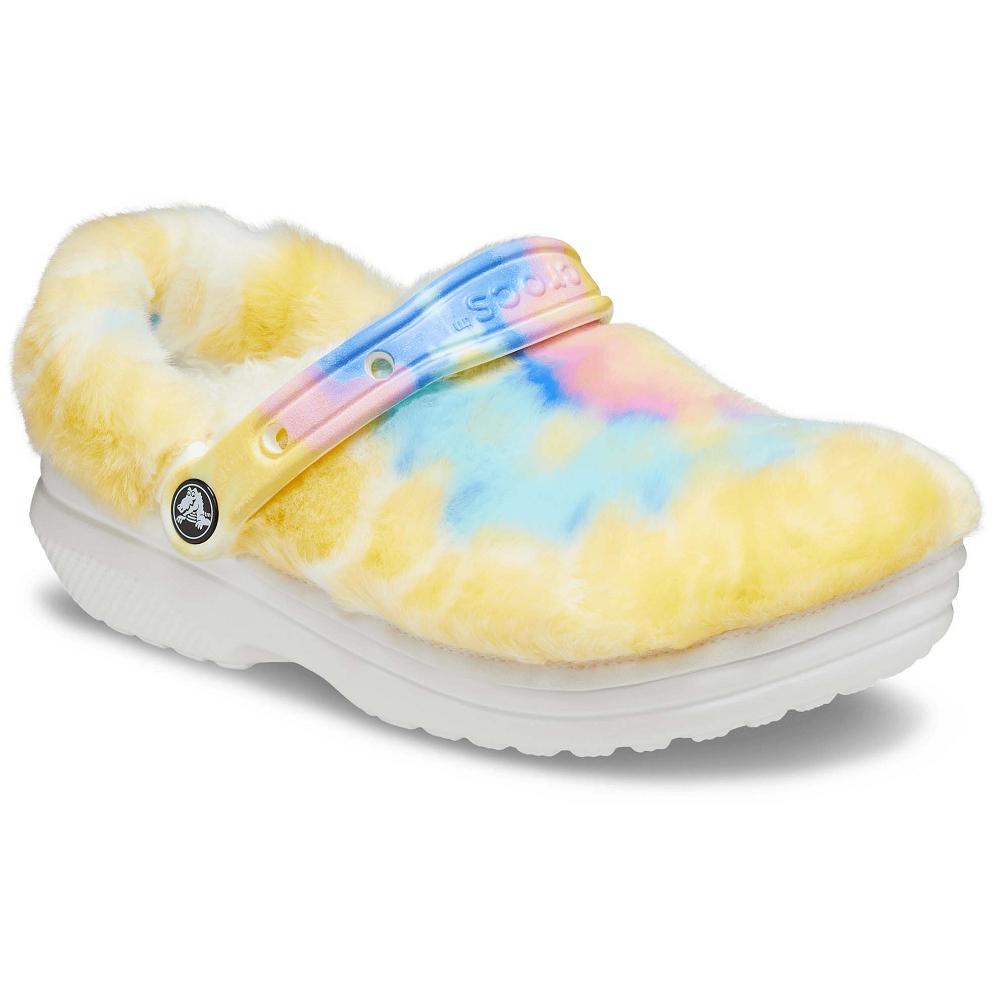 Crocs Classic Fur Sure Men Clogs Multicolor | KROQID537