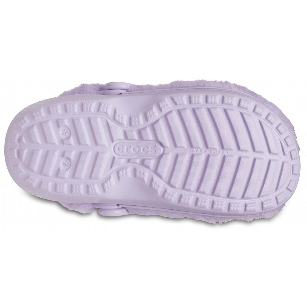 Crocs Classic Fur Sure Men Clogs Purple | ZIWBJD632