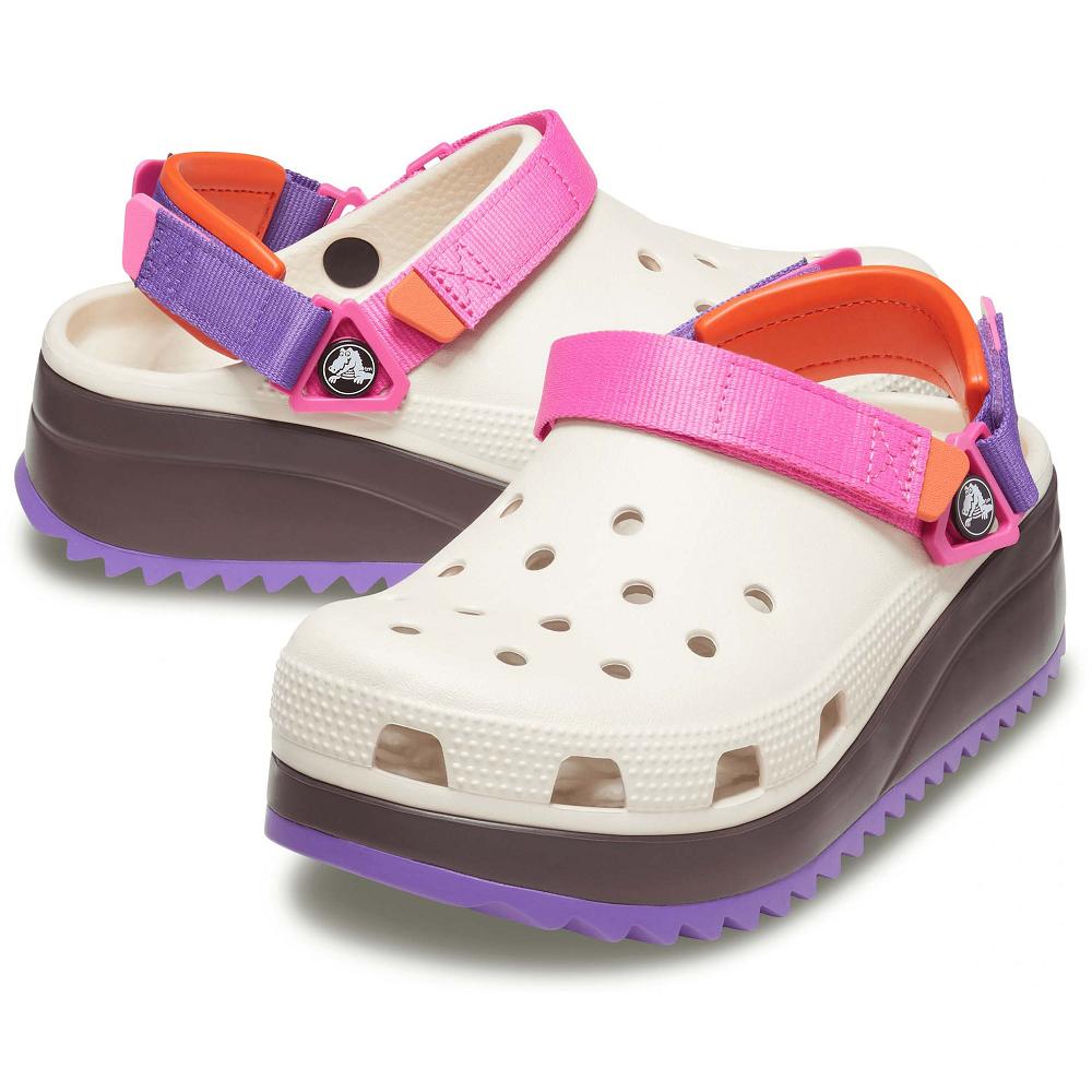 Crocs Classic Hiker Men Clogs Beige / Multicolor | VJZKXN580