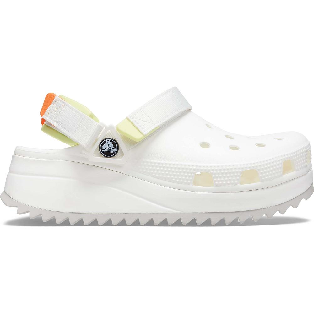Crocs Classic Hiker Men Clogs White | HDYNBR642