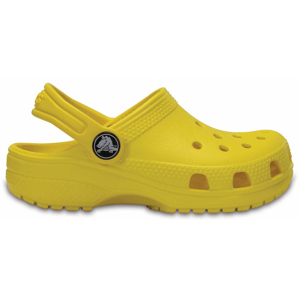 Crocs Classic Kids' Clogs Gold | SVTADE608