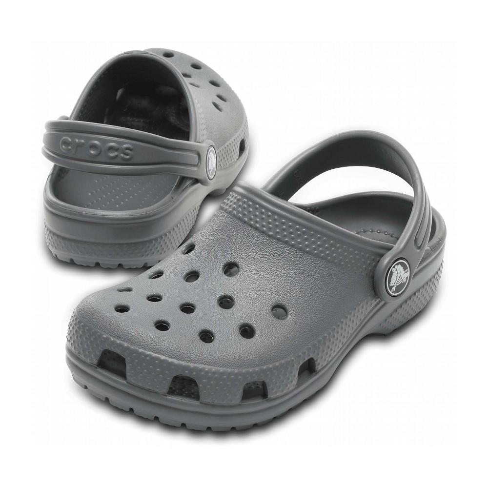 Crocs Classic Kids' Clogs Grey | GKJTEH127